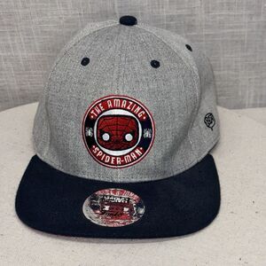 Funko Pop The Amazing Spider-Man Marvel Collector's Corps Snapback Cap Hat‎
